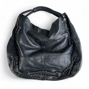 Elegant Black Leather Women's Bag